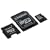 Kingston microSDHC Class 4 High Capacity Micro Secure Digital Card with 2 Adapters (SDC4/4GB-2ADP)