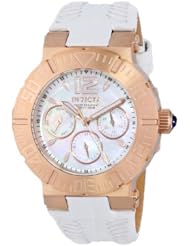 Invicta Womens 14747 Angel Analog Display Swiss Quartz White Watch