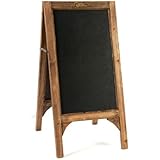 Wooden Framed Double Sided Chalkboard