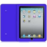 G-HUB&reg; - iPad 1 Tablet Case - Protectve Silicone Gel Soft Cover Case for 1st Generation iPad - Blue