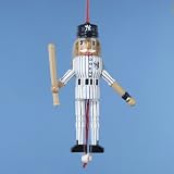 Kurt Adler 6-Inch Wooden New York Yankees Nutcracker Ornament