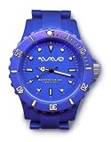 Wave Gear Unisex Sports Colourful Blue Ocean Watch OC1001OB With Colour Matched Polycarbonate Strap