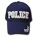 NAVY BLUE POLICE BASEBALL CAP HAT LAW ENFORCEMENT ADJ