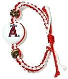 MLB Los Angeles Angels Go Nuts Kukui Nut Macrame Bracelet