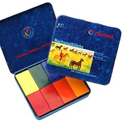 Stockmar Wachsmalbl�cke - 8 Farben Waldorfsortiment