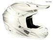 No Fear MX 6096RSV OPTICAL II Mens BMX / Motocross Racing Helmet In Racing Silver Size Small