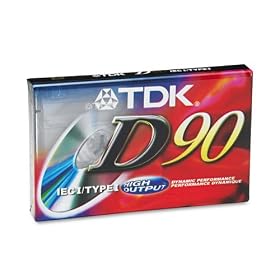 TDK D-90 IECI/Type I, single cassette