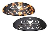 France Luxe Oval Filigree Barrette - Classic