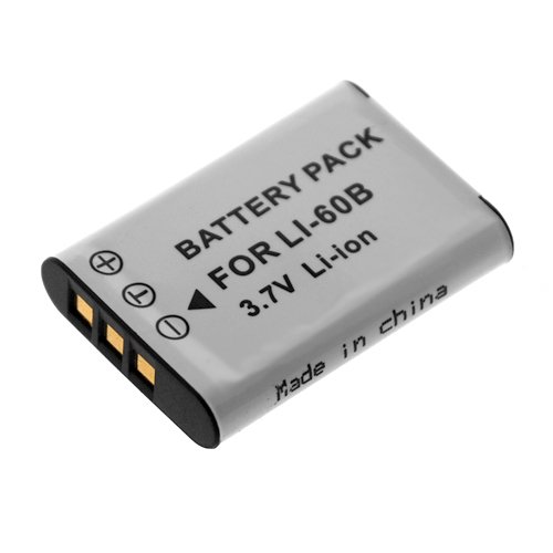 High Capacity Digital Camera Replacement Lithium-Ion Battery Compatible with Olympus LI-60B, Nikon EN-EL11, Pentax D-LI78 Reviews