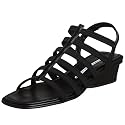 Donald J Pliner Women's Darla Sandal,Black/Black,7.5 M