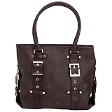 Gigi Chantal Brown Handbag
