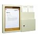 Advantus Suggestion Box with Message Board, 23.5 x 17 x 2.625 Inches, Wall Mounting, Putty (VF50344)