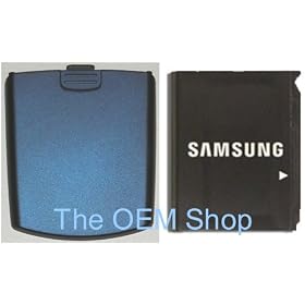 Click here to buy OEM Samsung AT&T A707 SYNC Battery + BLUE Cover Door by Samsung.