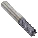 YG-1 EM208 Carbide Square Nose End Mills, Inch, TiAlN Finish, Non-Center Cutting, 45 Degree Helix, For Use With Steel/Steel Alloys