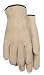 MidWest Gloves 432-2M Brushed Suede Cowhide Leather Glove Medium, 2 Pack