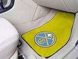 Denver Nuggets Printed Carpet Car Mat 2 Piece Set