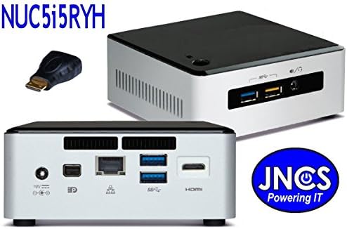 Intel NUC5i5RYH NUC System w/ WiFi 7265AC - 8gb DDR3 - 120GB M.2 SSD - 1TB 2.5" HD - NO O/S - Includes Mini-HDMI to HDMI Female adapter
