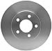 ACDelco Silver 18A1800A (19287237) Non-Coated Front Disc Brake Rotor