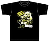 俺たちに翼はない アリス柄Tシャツ ブラック サイズ:M