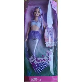 Barbie Mermaid Doll - Purple by Barbie