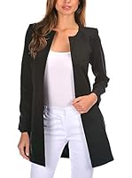 Vanille et Chocolat Trench Denise (Negro)