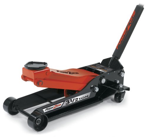 Powerzone 380051 3.5 Ton Heavy Duty Service Jack with Quick Lifting System