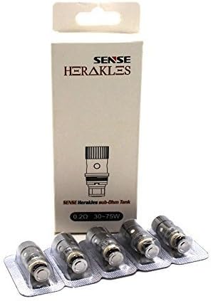 LATEST Authentic SENSE HERAKLES Sub ohm Coill 0.2 ohm (5 PCS) by SENSE HERAKLES
