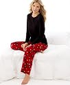 Charter Club Pajamas, Home for the Holiday Mix it Up Flannel Set
