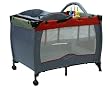 Dream On Me Deluxe Adjustable Height Play Yard with Changing Area, Gray