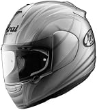 Arai Vector Full Face Contrast Motorcycle Helmet Silver Extra Large XL 427-12-07
