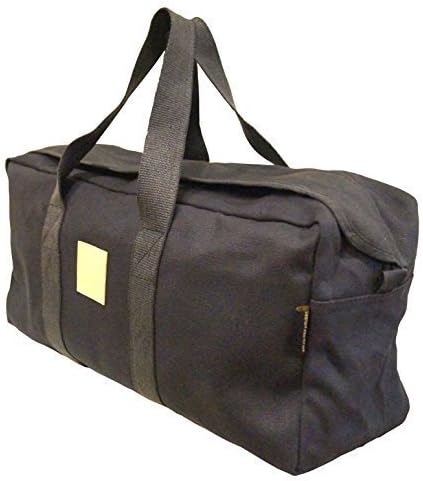 Asian treasures TB 150038 HW Black 100% Dyed Cotton Canvas Tankers Tool Bag