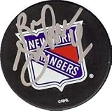 Ron Greschner Autographed/Hand Signed Hockey Puck (New York Rangers)