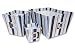 Baby : Fabric Storage Bins in Blue Max Stripe-set of 3