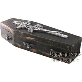 Halloween Coffin Box Case Decoration