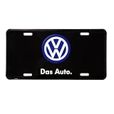 Genuine OEM Volkswagen Das Auto License Plate by Volkswagen