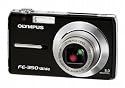Olympus FE-350 Digitalkamera (8 Megapixel, 4-fach opt. Zoom, 3" Display) in Wide Black
