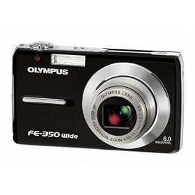 Olympus FE-350 Wide - Digital camera - compact - 8.0 Mpix - optical zoom: 4 x - supported... by Olympus