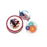 Lucks Edible Image 4th of July Vrty, 12 pk