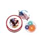 Lucks Edible Image 4th of July Vrty, 12 pk