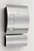 Edelstahl Zeitungsfach Round Paper Box 50