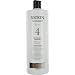 Nioxin Cleanser, System 4 (Fine/Treated/Noticeably Thinning), 33.8 Ounce