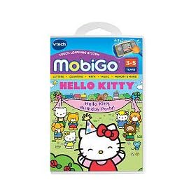 Vtech MobiGo Touch Learning System Game - Hello Kitty: Toys &amp; Games