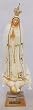 Statue - Our Lady of Fatima - 10in. - Wood Composite - Hand Painted Finish - MADE IN PORTUGAL - Authentic Fatimas from Portugal