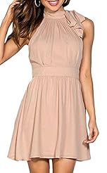  Above the Knee Bubble Dress Polyester/Spandex Sleeveless  Dress With a Bow(s)