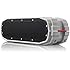 BRAVEN BRV-X Wireless Bluetooth Speaker [Waterproof] - Gray/Red
