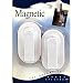 White Magnetic Clips - Set of 2 by Spectrum