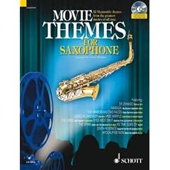 Movie Themes for Tenor Saxophone: 12 unvergessliche Melodien aus den gr��ten Filmen aller Zeiten. Tenor-Saxophon. Ausgabe mit CD.: 12 Memorable Themes ... of All Time (Schott Master Play-Along Series)