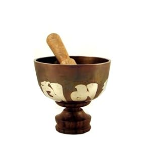 Tibetan Buddhist Copper 5 Inch Singing Bowl