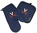 UVA Mitt Potholder Set University of Virginia for Kitchen Tailgating or Barbecue Pot Holder College NCAA Licensed Kitchen Tailgating Accessories make Great Unique GIFT IDEAS for HIM or HER, College Students Fans Men Ladies Woman Women