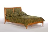 Eastern King Chameleon Platform Bed (Medium Oak) (86.375